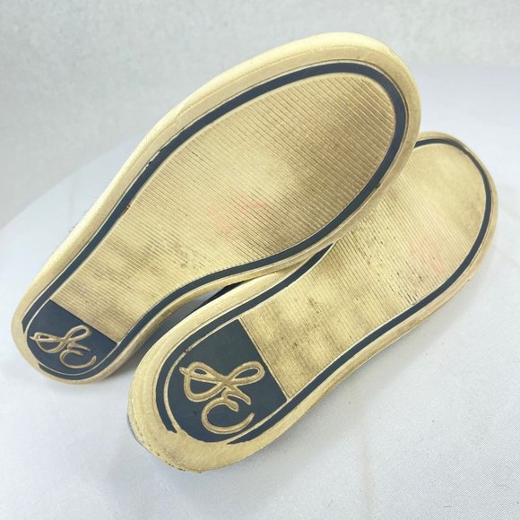 SAM EDELMAN Womens 6 Black Cald Hair Becker Loafer Slip On Casual Shoes - Picture 9 of 9